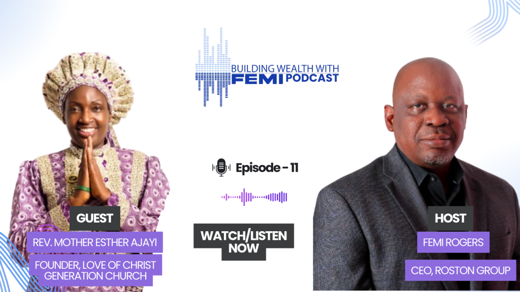 Reverend Mother Esther Ajayi and Femi Rogers